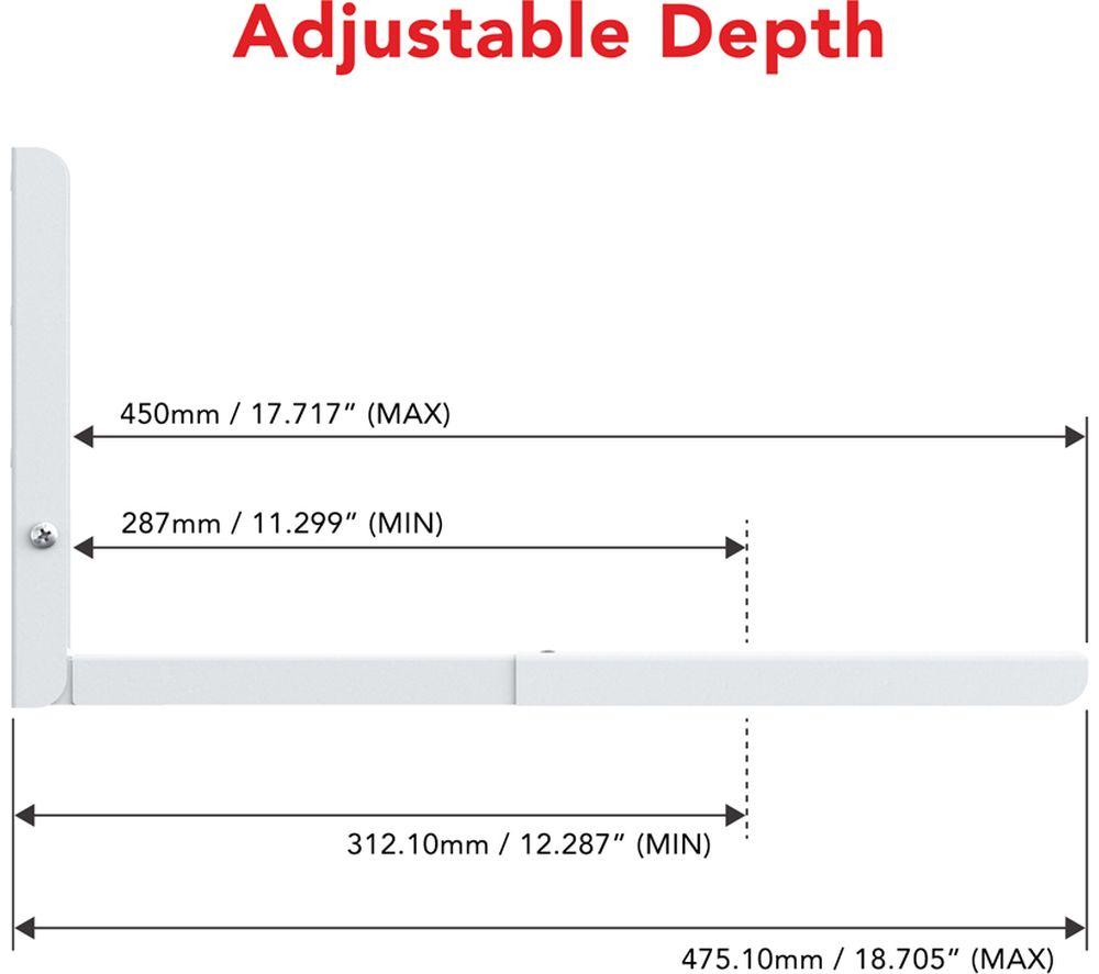 AVF EM60W Microwave Bracket image number 12 of 15