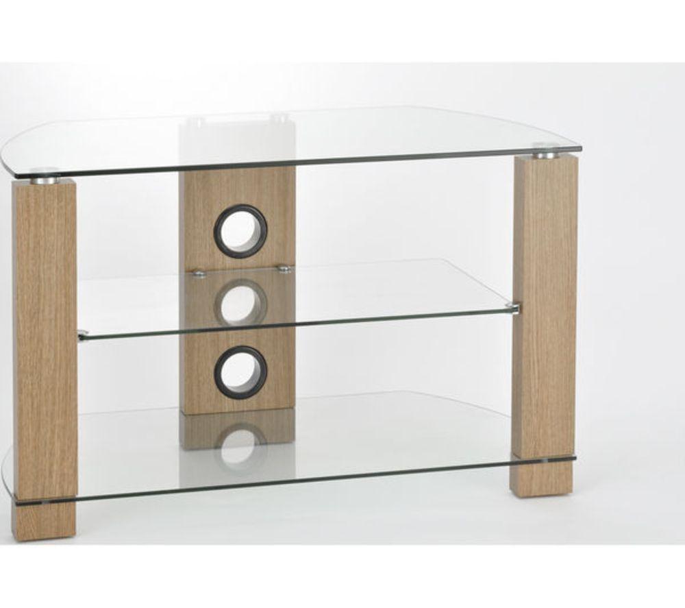 TTAP Vision 800 mm TV Stand for up to 40" TVs - Light Oak image number 3 of 9