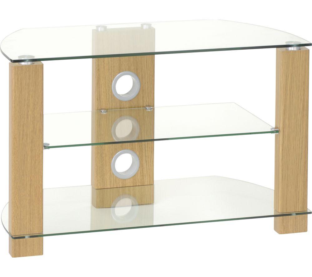 TTAP Vision 800 mm TV Stand for up to 40" TVs - Light Oak image number 4 of 9