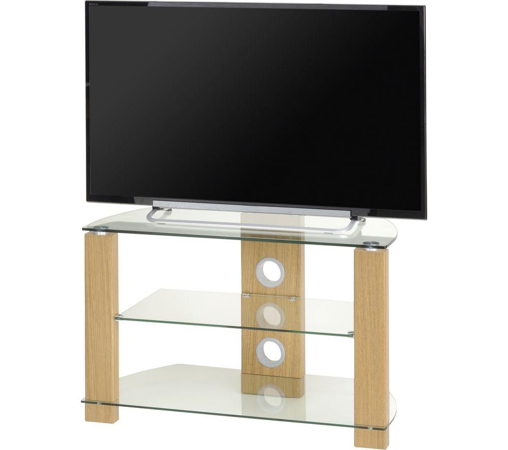 TTAP Vision 800 mm TV Stand for up to 40" TVs - Light Oak image number 5 of 9