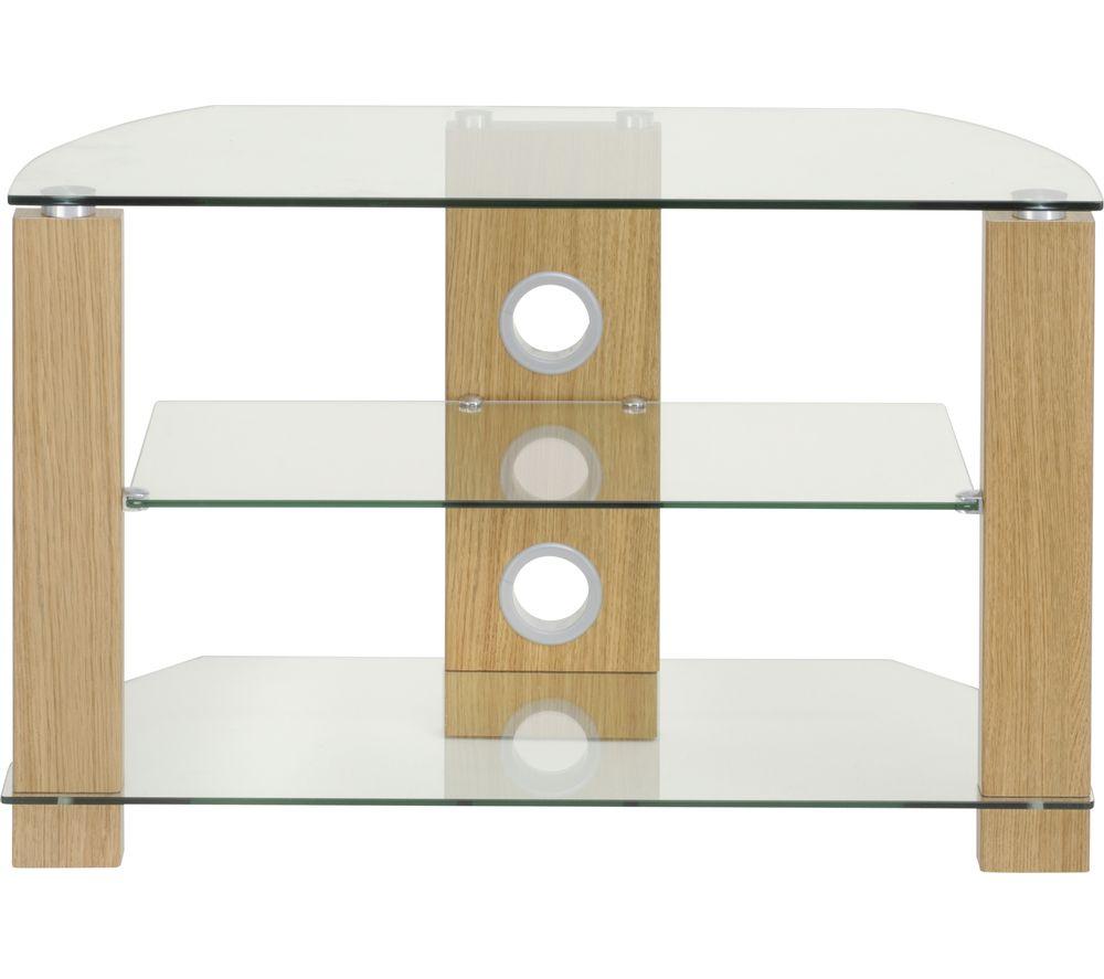 TTAP Vision 800 mm TV Stand for up to 40" TVs - Light Oak image number 6 of 9