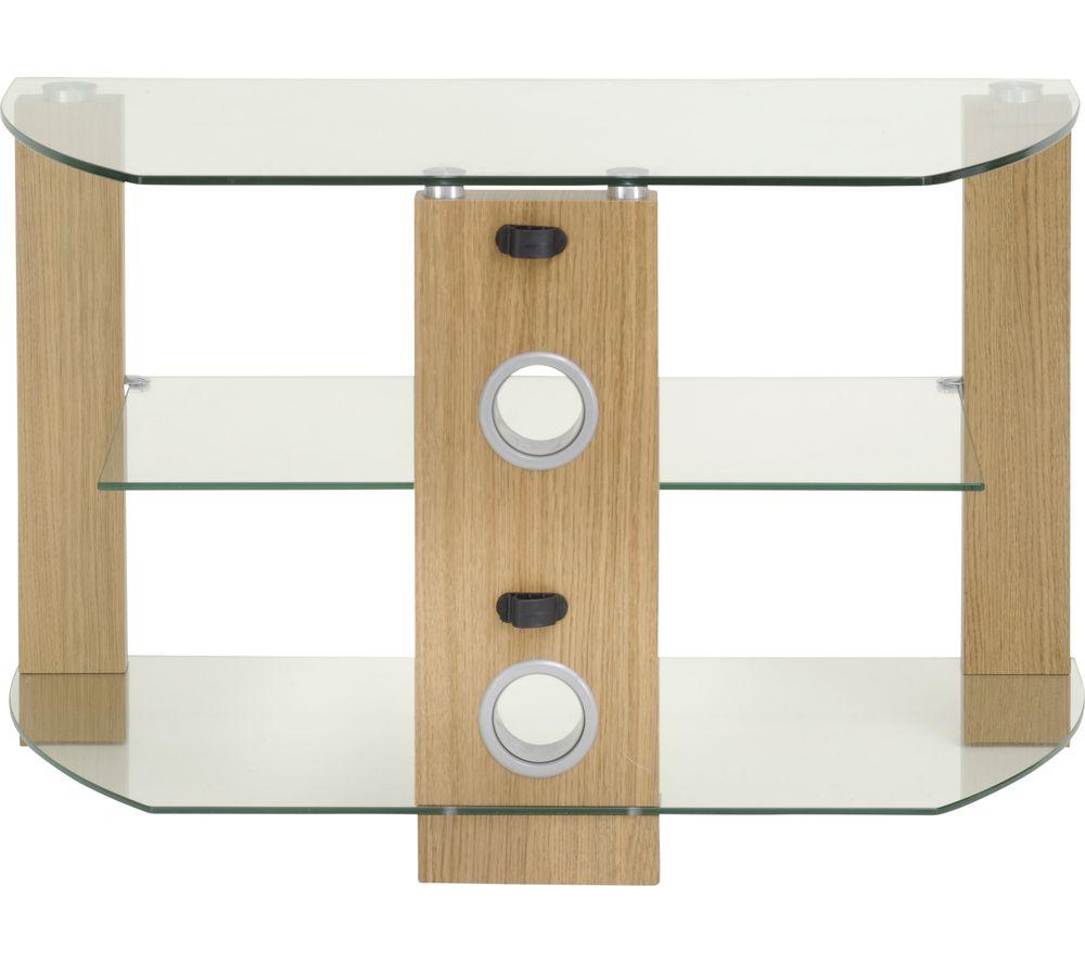 TTAP Vision 800 mm TV Stand for up to 40" TVs - Light Oak image number 7 of 9