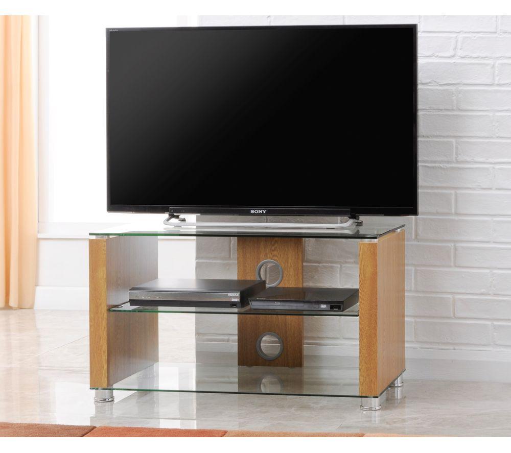 TTAP Elegance 1000 mm TV Stand for up to 50" TVs - Oak image number 9 of 9