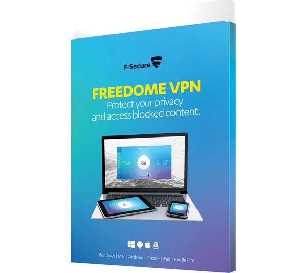 F-SECURE Freedome VPN - 1 year for 5 devices image number 0