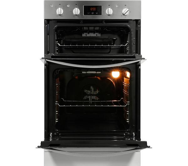 INDESIT Aria DDD5340CIX Electric Double Oven - Stainless Steel image number 4