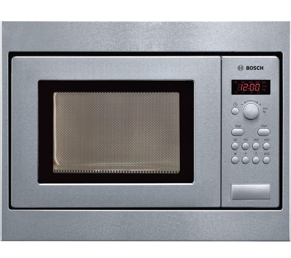 BOSCH Serie 2 HMT75M551B Built-in Solo Microwave - Stainless Steel, Stainless Steel