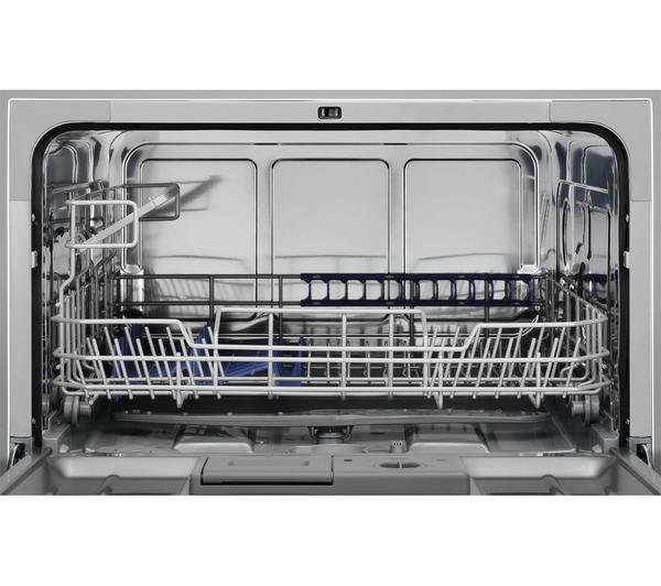 ZANUSSI ZDM17301SA Compact Dishwasher - Silver image number 4