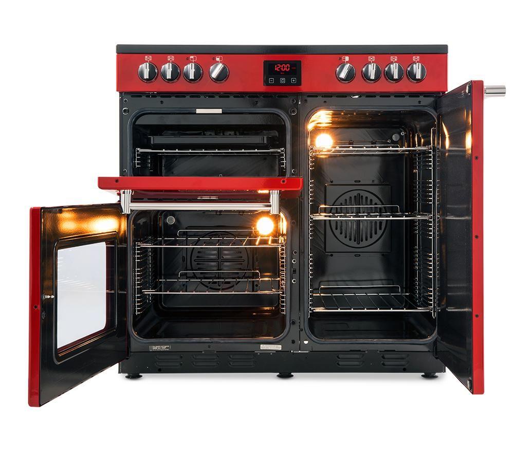 Buy BELLING Kensington 90 cm Electric Ceramic Range Cooker Red