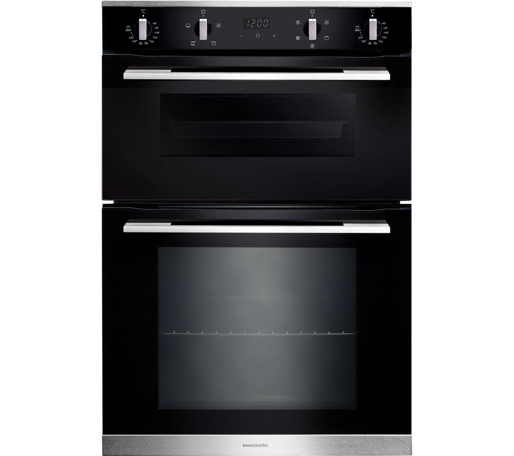 Buy RANGEMASTER RMB9045BL/SS Electric Double Oven Black & Stainless