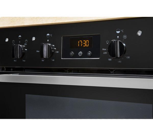 INDESIT Aria IDU 6340 BL Electric Built-under Double Oven - Black image number 4