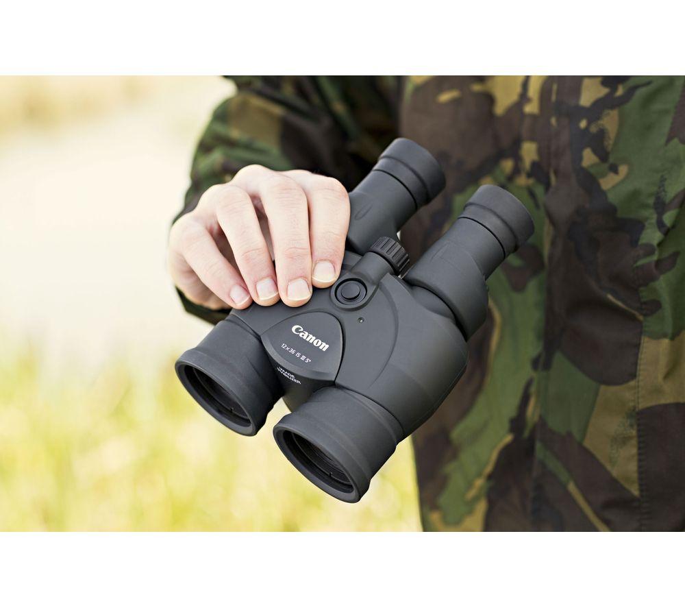 CANON 12x36 IS III Binoculars - Black image number 3 of 4