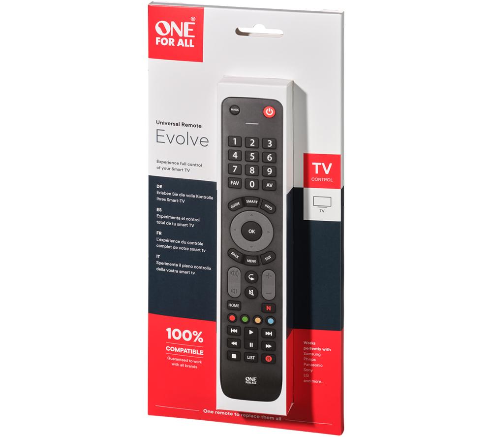 ONE FOR ALL Evolve URC7115 Universal Remote Control image number 6 of 6