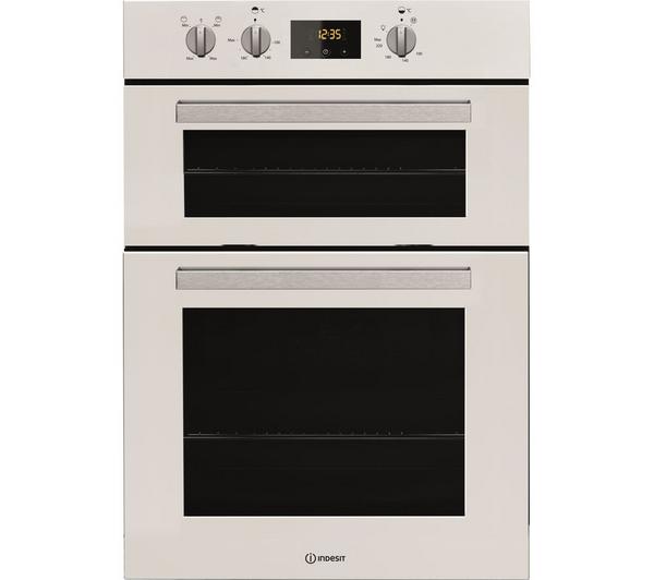 INDESIT Aria IDD 6340 WH Electric Double Oven - White image number 0