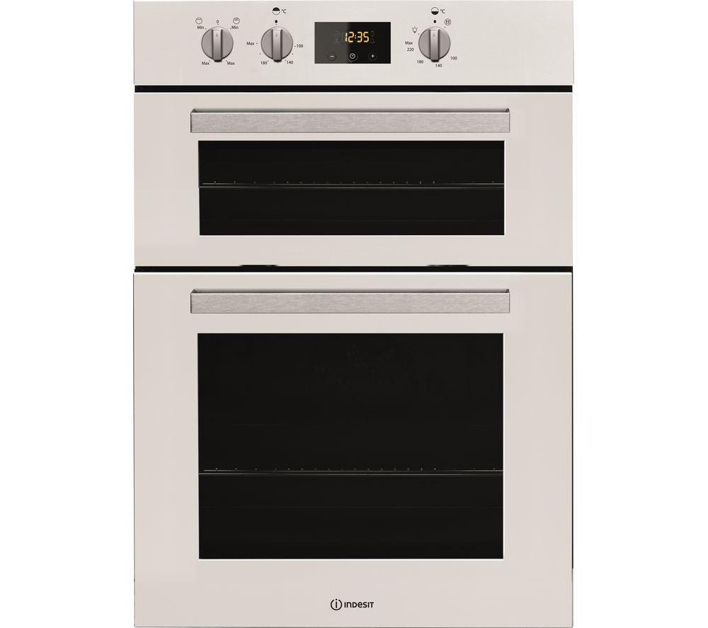 INDESIT Aria IDD 6340 WH Electric Double Oven - White