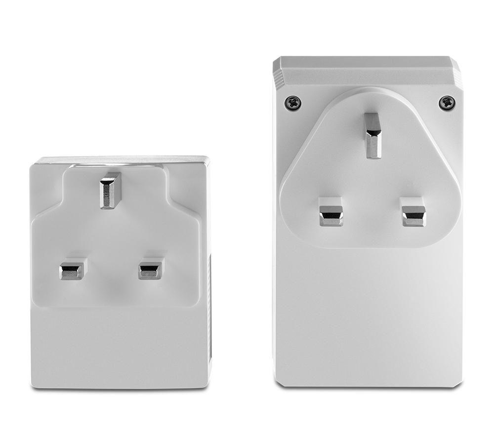 TP-LINK WPA4220 WiFi Powerline Adapter Kit - AV600, Twin Pack image number 3 of 7