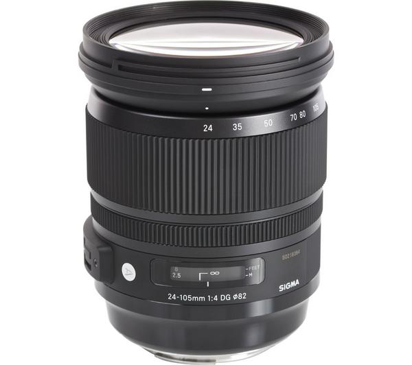 SIGMA 24-105 mm f/4.0 DG HSM Standard Zoom Lens - for Nikon image number 0