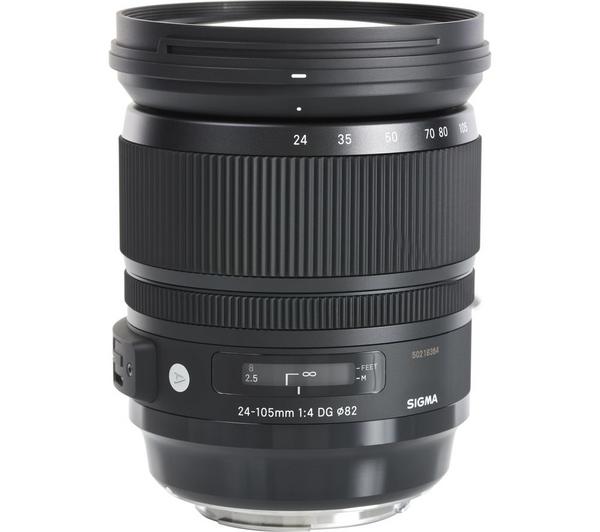 SIGMA 24-105 mm f/4.0 DG HSM Standard Zoom Lens - for Nikon image number 2