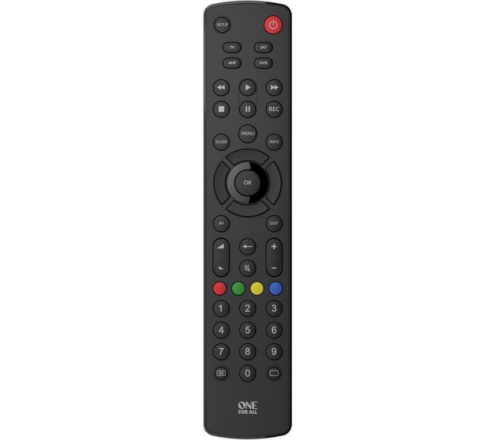 ONE FOR ALL Contour 4 Devices Universal Remote Control