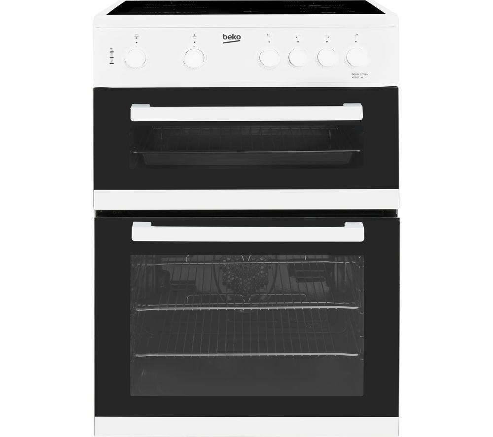 BEKO KDC611W 60 cm Electric Ceramic Cooker - White
