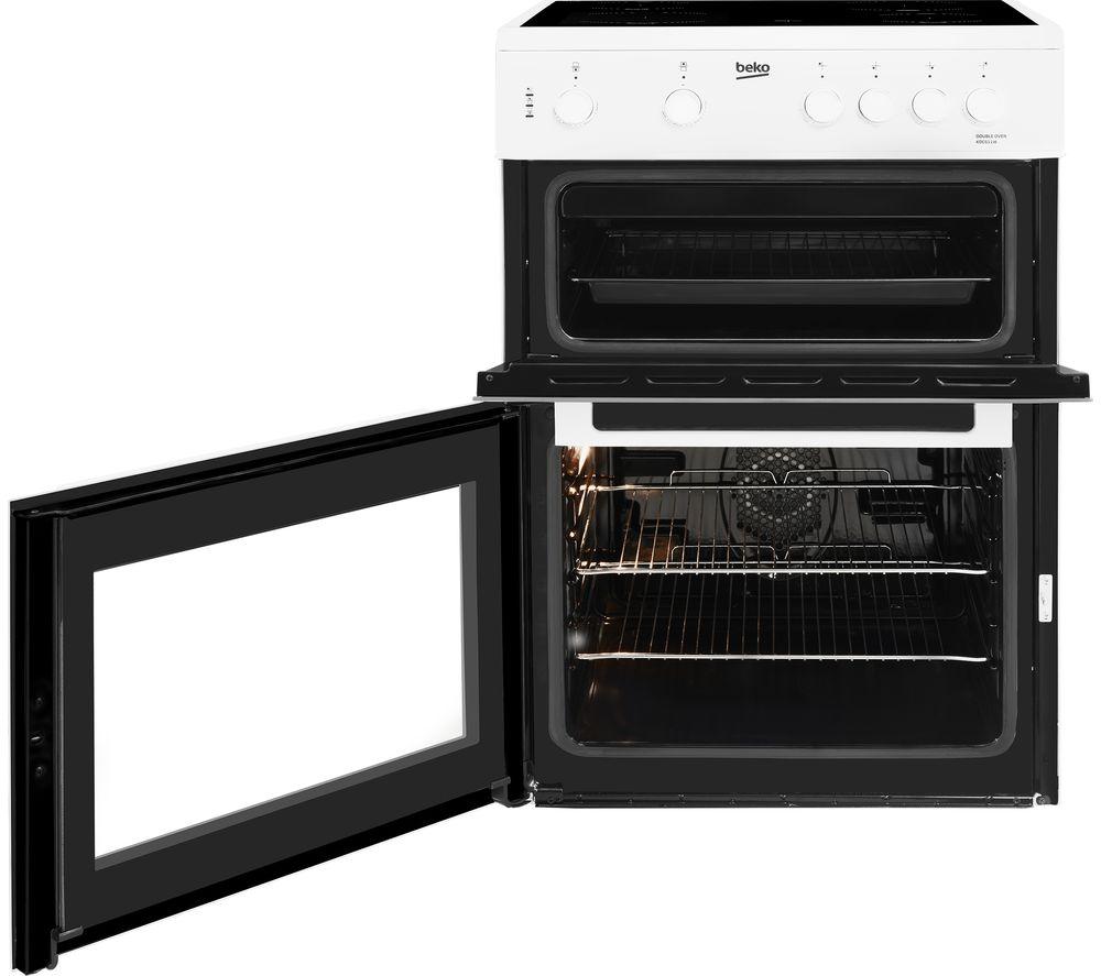 BEKO KDC611W 60 cm Electric Ceramic Cooker - White image number 6 of 7