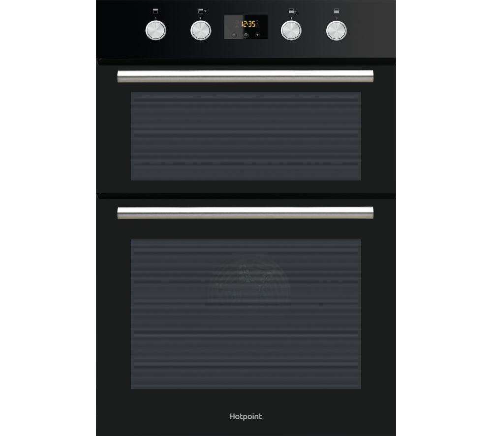 HOTPOINT Class 2 DD2 844 C BL Electric Double Oven - Black, Black