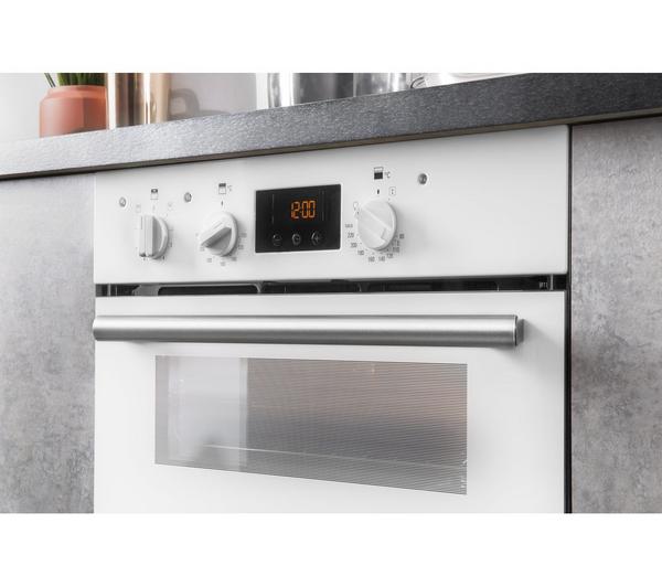 HOTPOINT Class 2 DU2 540 Electric Built-under Double Oven - White image number 1
