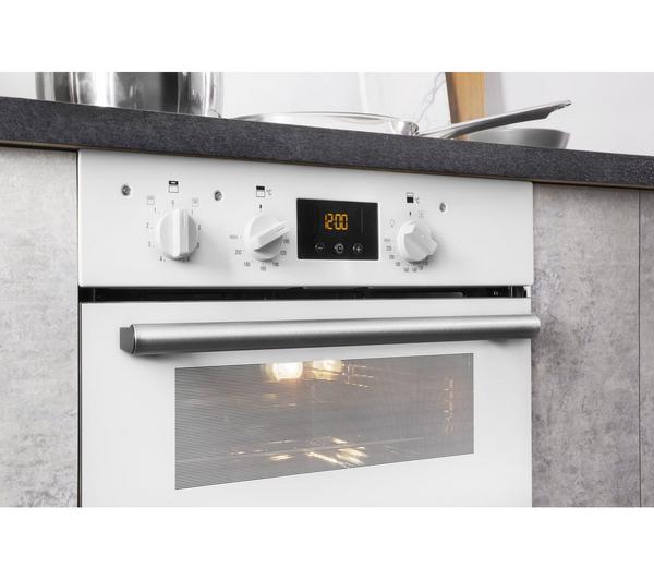 HOTPOINT Class 2 DU2 540 Electric Built-under Double Oven - White image number 2