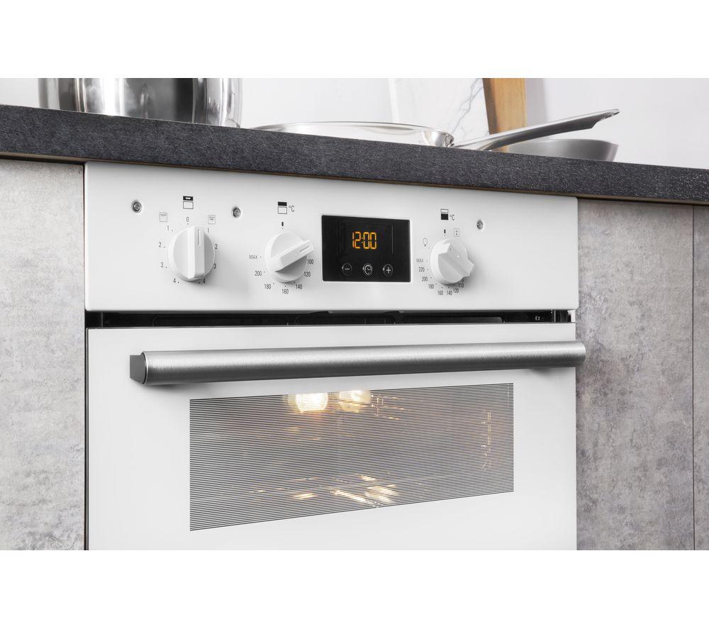 Currys hotpoint built under 2024 double oven