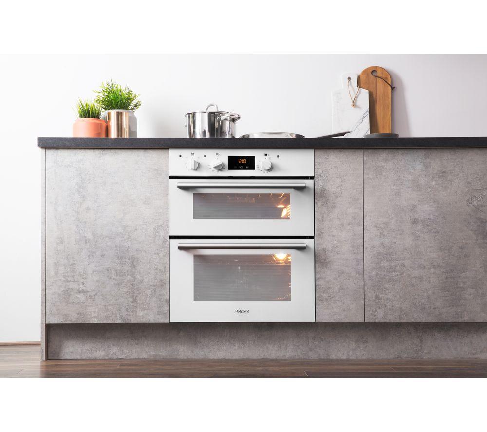 Currys hotpoint built under deals double oven