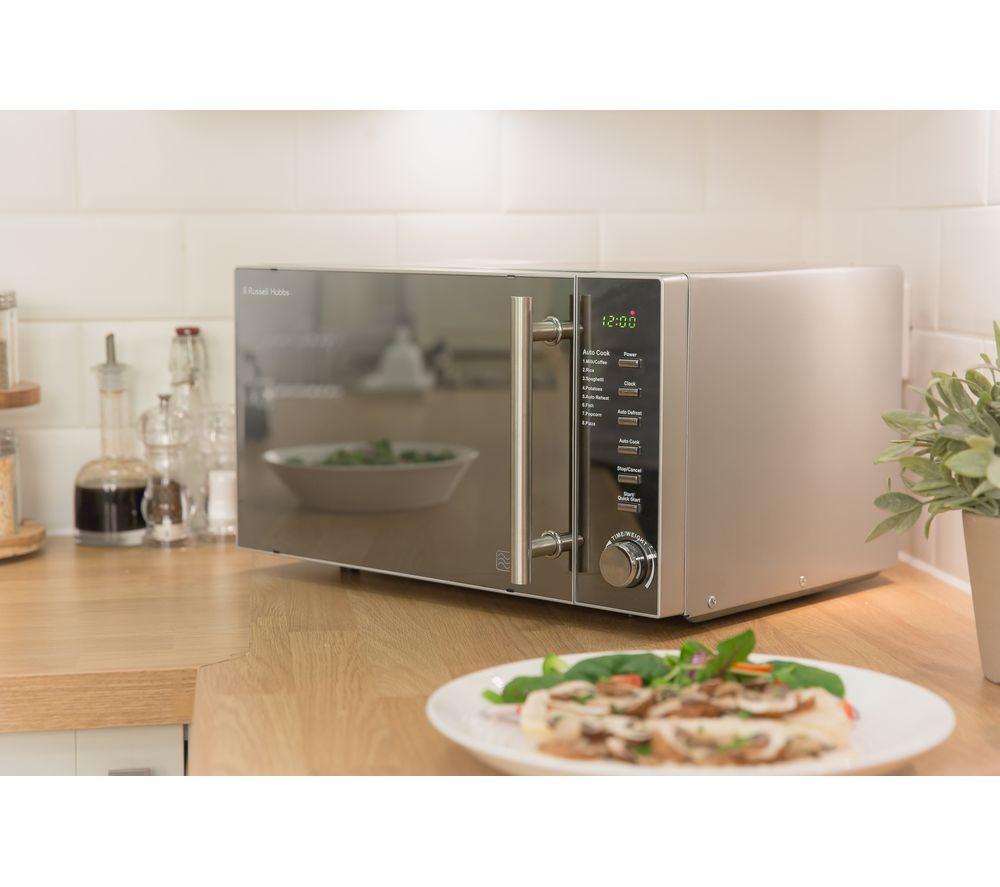 RUSSELL HOBBS RHM2017 Compact Solo Microwave - Silver image number 6 of 11