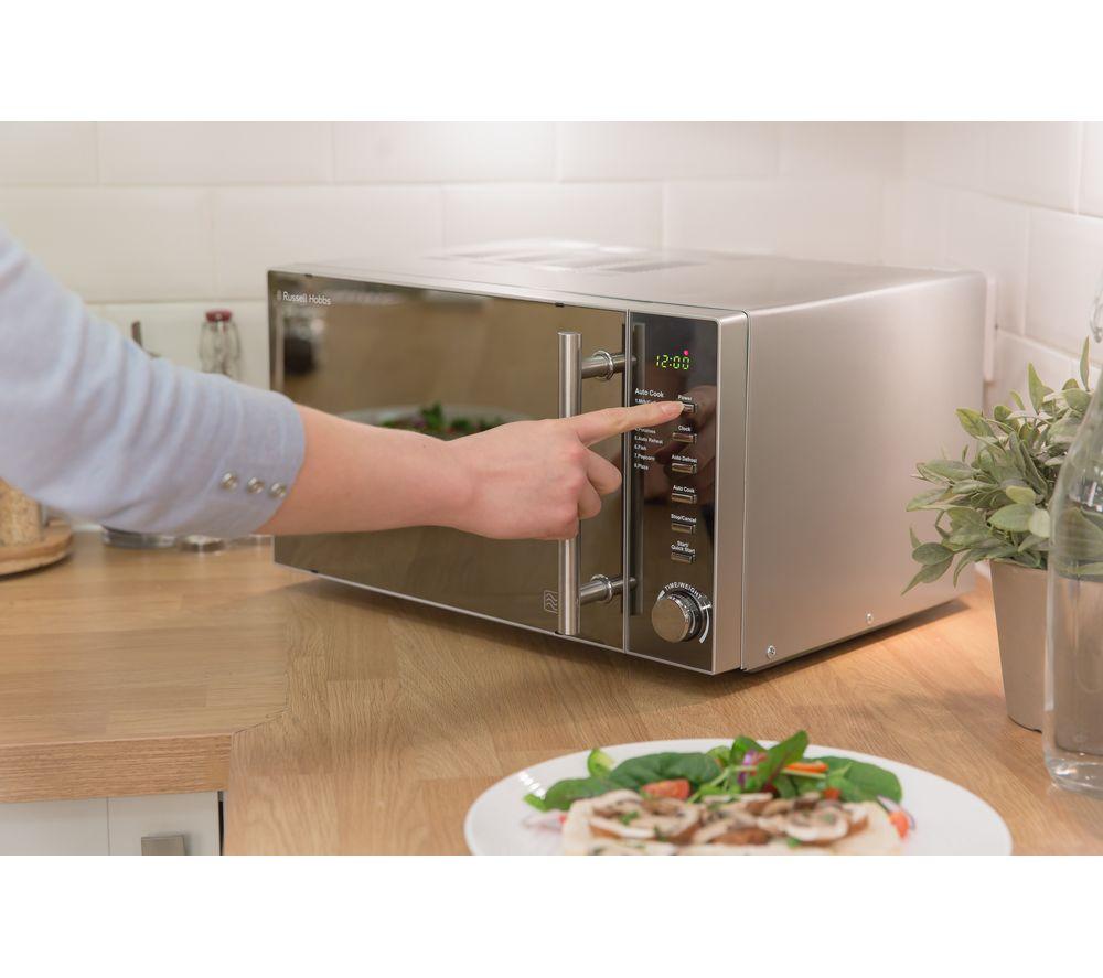 RUSSELL HOBBS RHM2017 Compact Solo Microwave - Silver image number 7 of 11