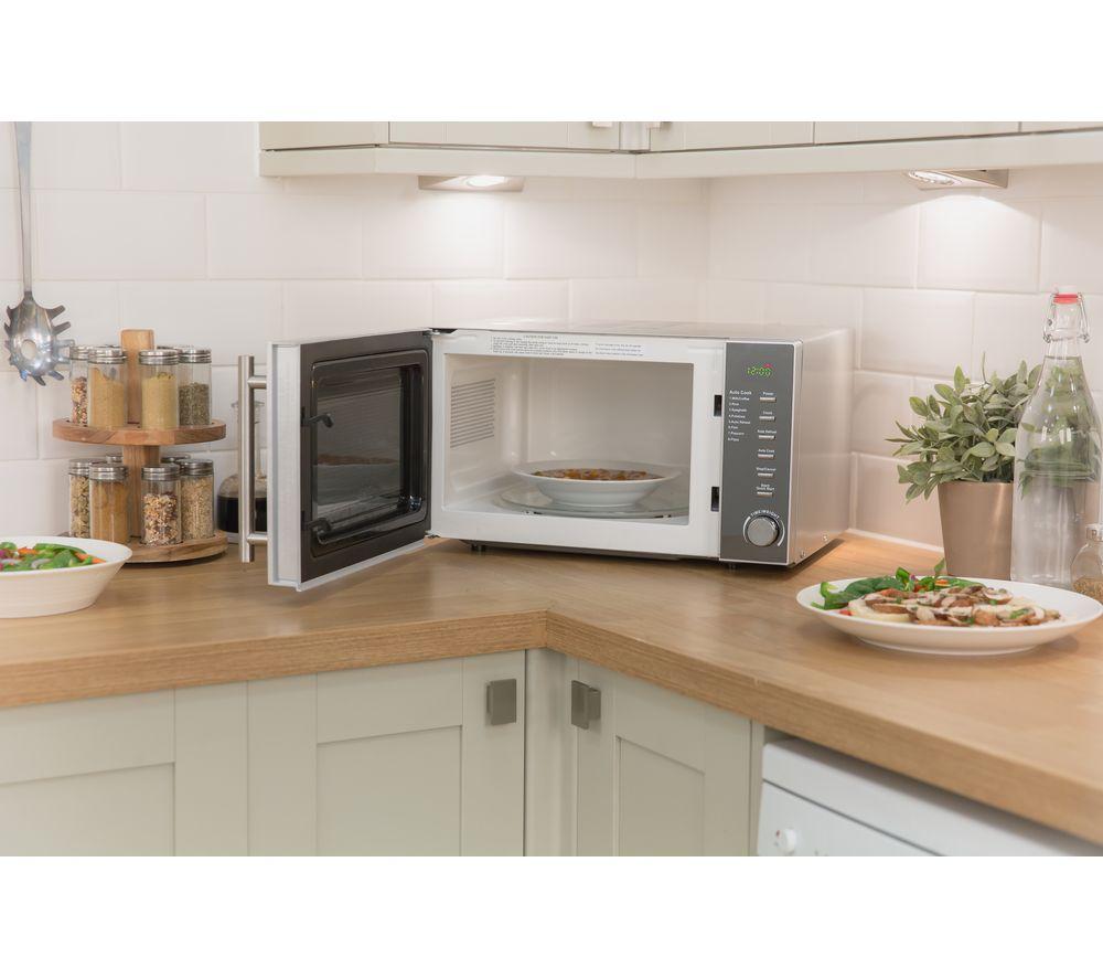 RUSSELL HOBBS RHM2017 Compact Solo Microwave - Silver image number 9 of 11