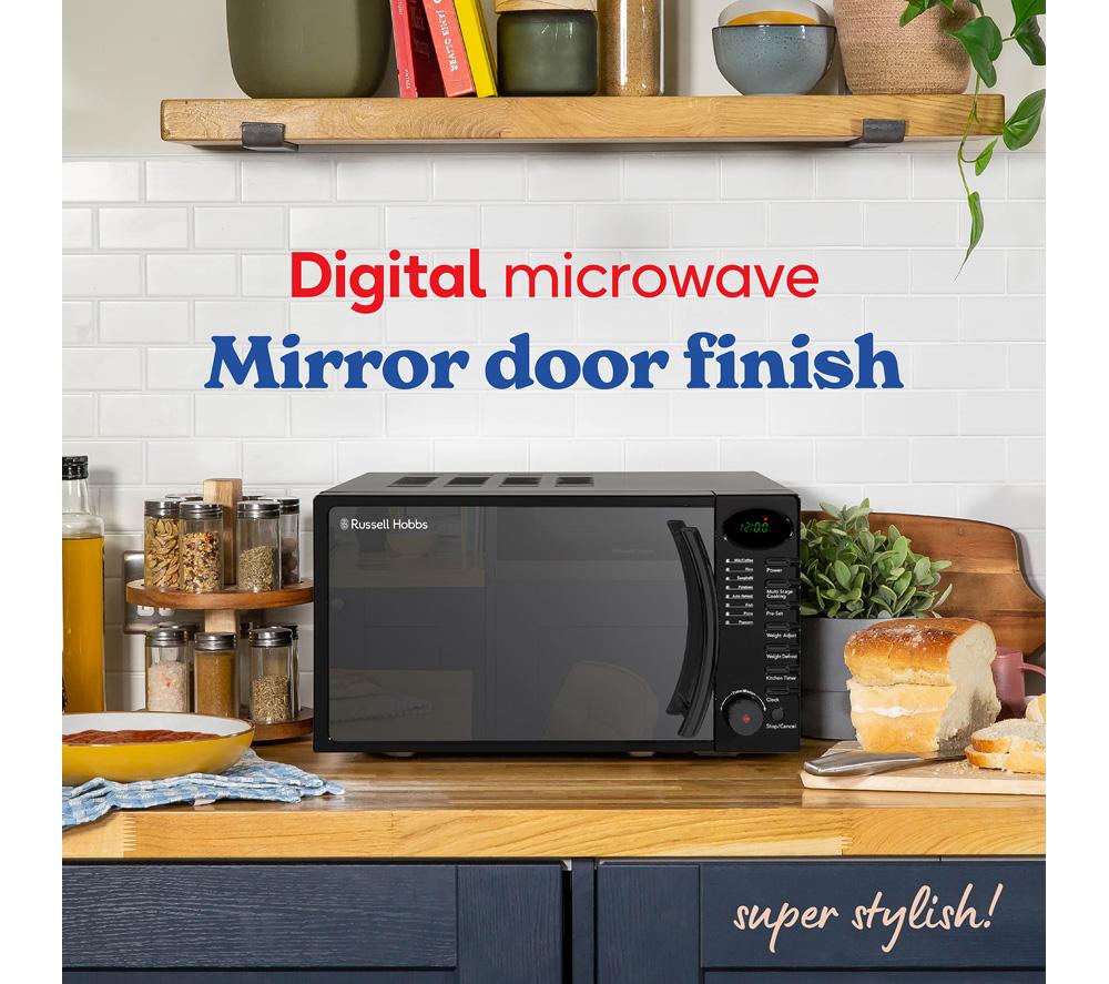 RUSSELL HOBBS RHM1714B Solo Microwave - Black image number 5 of 10