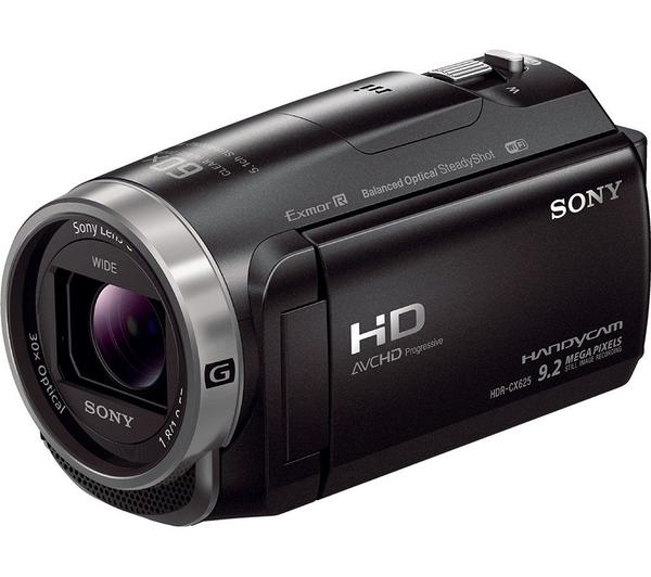 SONY HDR-CX625 Camcorder - Black image number 0