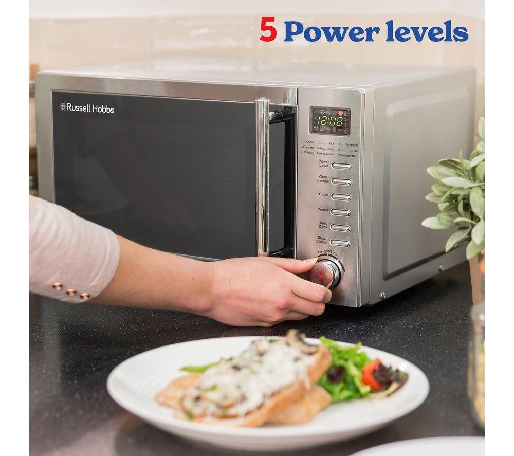 RUSSELL HOBBS RHM2031 Microwave with Grill - Stainless Steel image number 8 of 9