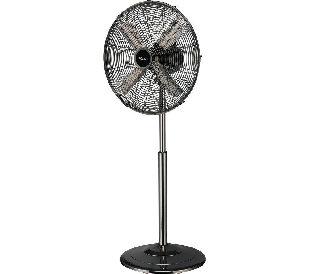 Buy LOGIK 16" Pedestal Fan Gun Metal |