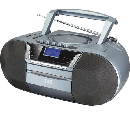 Buy JVC RC-D327B DAB/FM Bluetooth Boombox - Grey | Currys