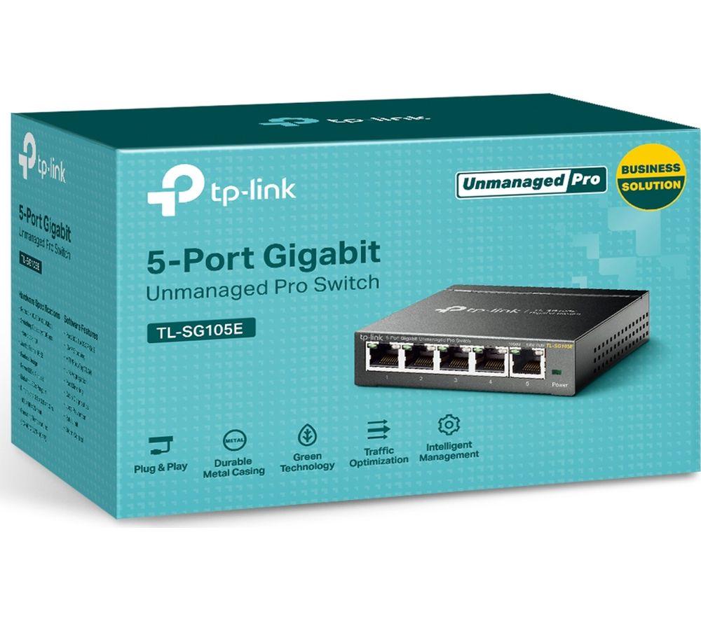 TP-LINK TL-SG105E Network Switch - 5 port image number 3 of 8