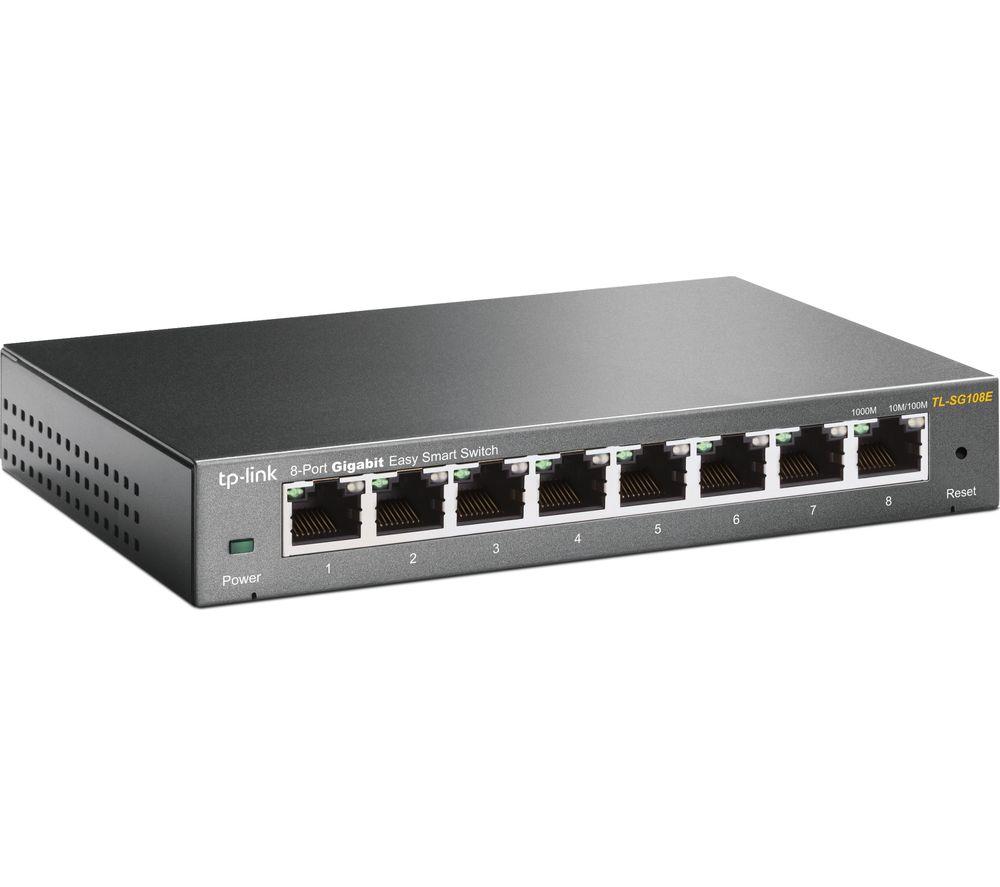 TP-LINK TL-SG108E Network Switch - 8 port image number 3 of 9