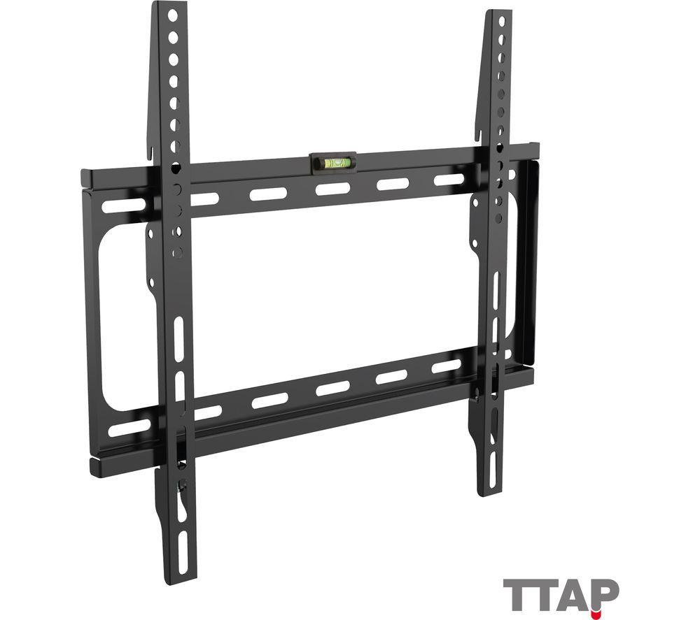 Image of TTAP TTD404F Fixed TV Bracket, Black