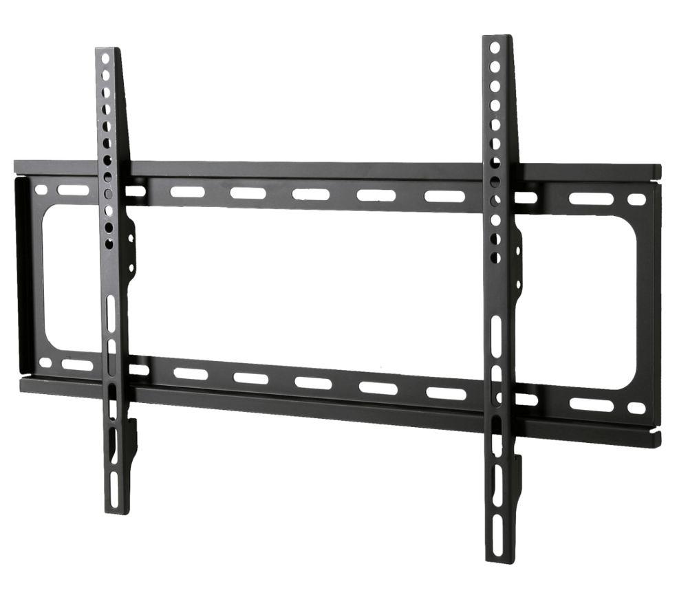 TTAP Extra Large Low Profile Universal Fixed TV Wall Bracket for up to 65 inch TVs