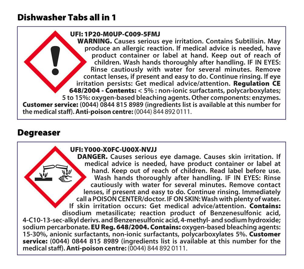 WPRO KDU100 Dishwasher Care Kit image number 2 of 4