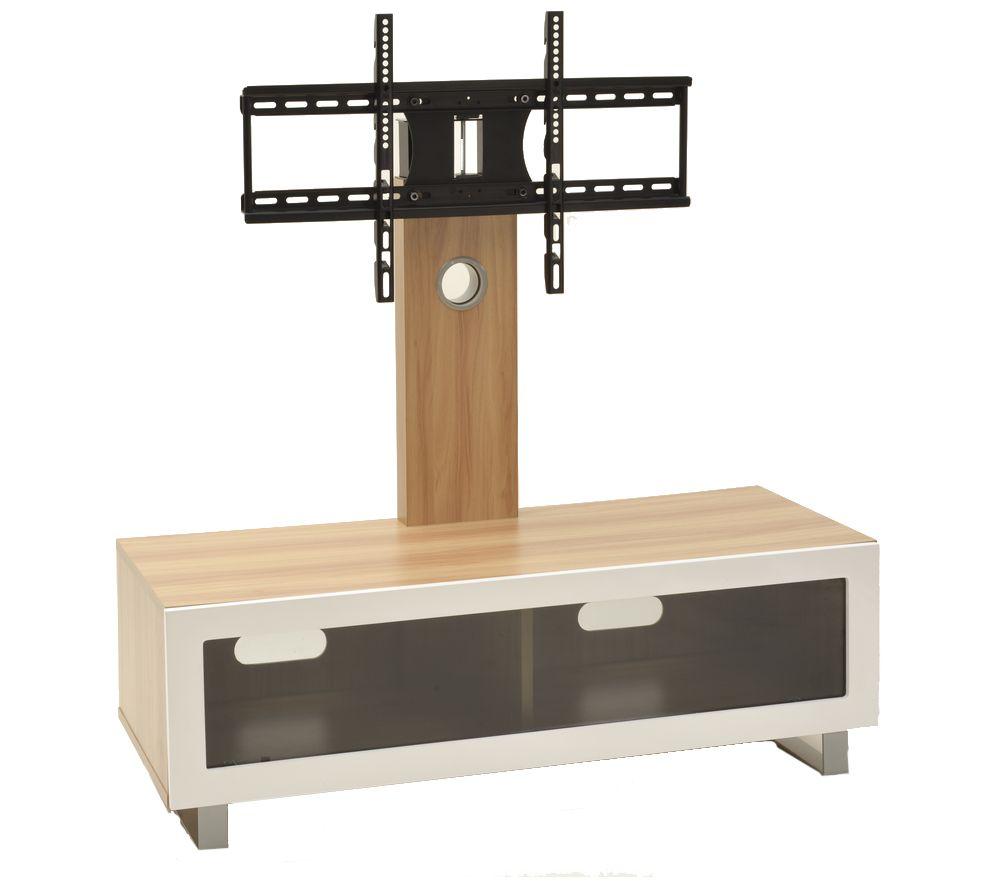 TTAP TVS1001 TV Stand with Bracket - Light Oak, Brown