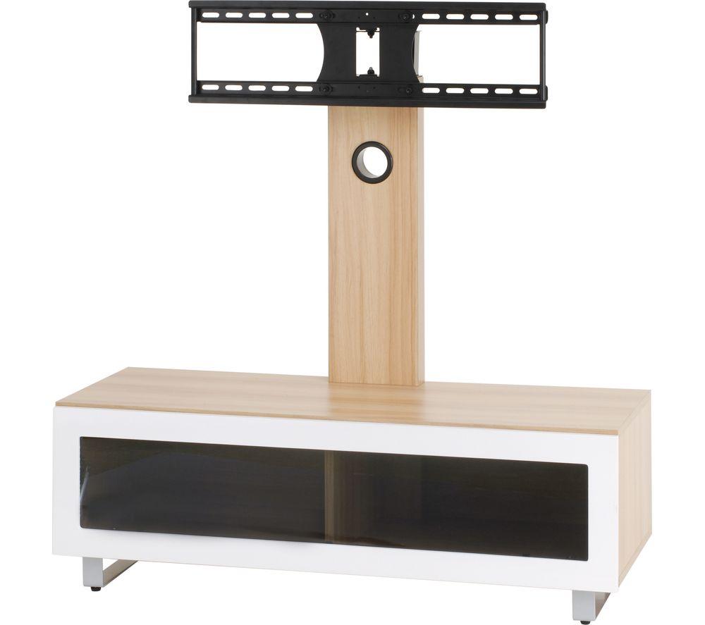 TTAP TVS1001 TV 1050 mm Stand with Bracket for up to 70" TVs - Light Oak image number 4 of 8