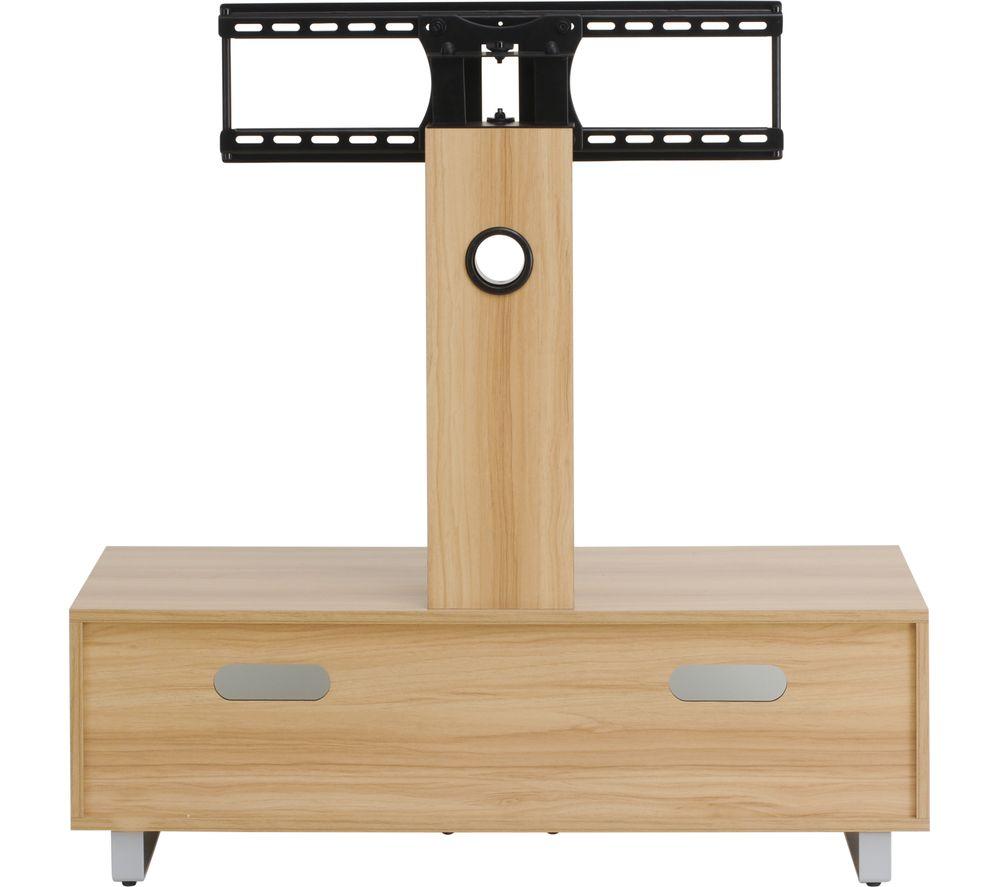 TTAP TVS1001 TV 1050 mm Stand with Bracket for up to 70" TVs - Light Oak image number 7 of 8
