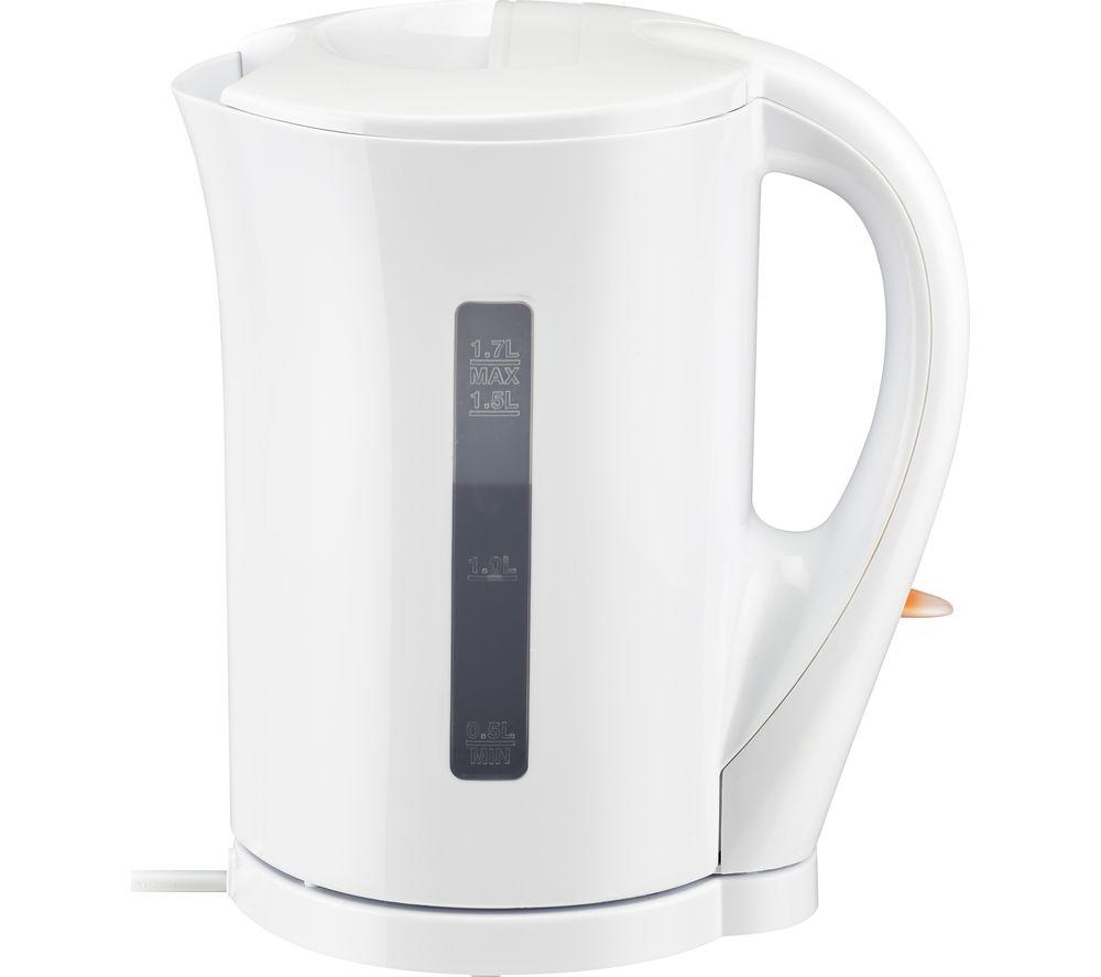ESSENTIALS C17JKW17 Jug Kettle - White image number 3 of 4