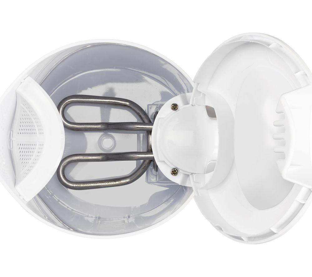 ESSENTIALS C17JKW17 Jug Kettle - White image number 4 of 4