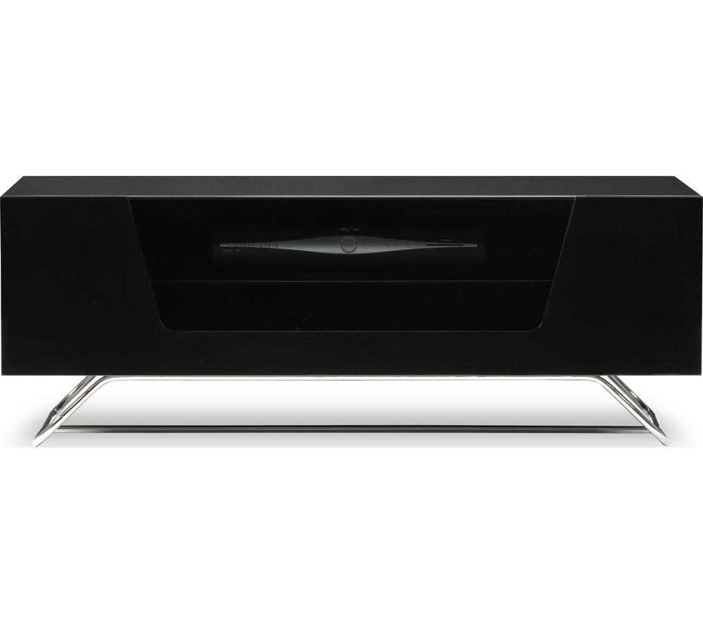 ALPHASON Chromium 2 1000 mm TV Stand for up to 50" - Black image number 2 of 7