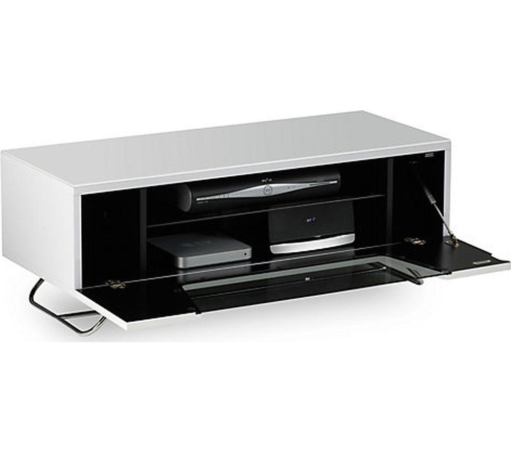 ALPHASON Chromium 2 1000 mm TV Stand for up to 50" TVs - White image number 2 of 6
