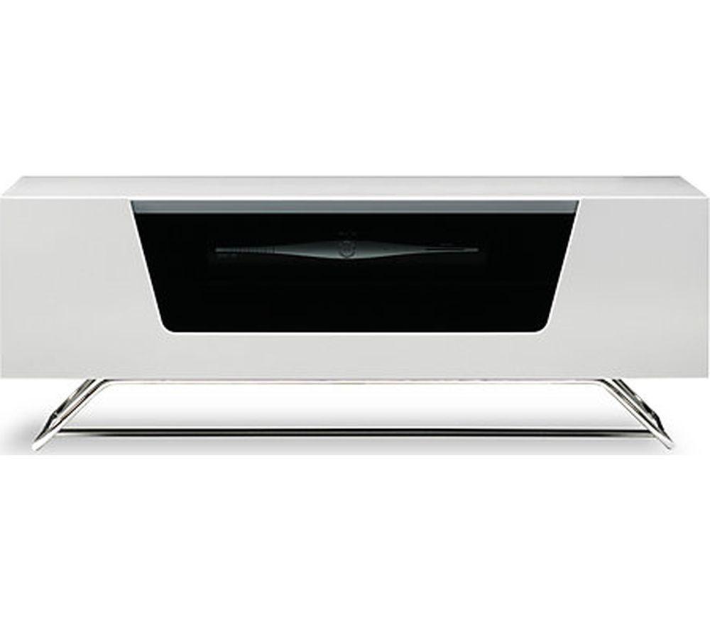 ALPHASON Chromium 2 1000 mm TV Stand for up to 50" TVs - White image number 3 of 6